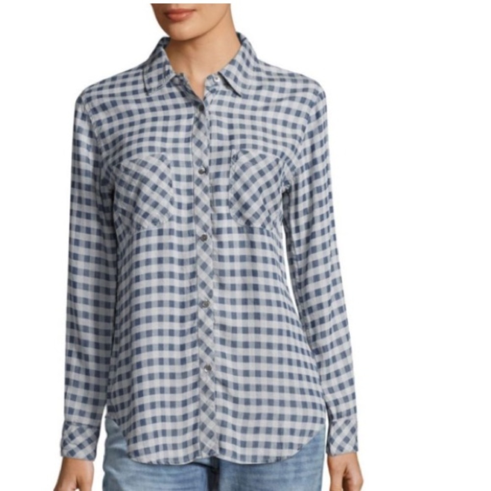 Rails Carter Gingham flannel button down
