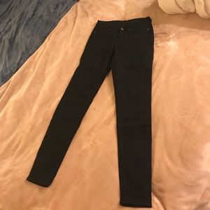 New Cheap Monday skinny black jeans size 26