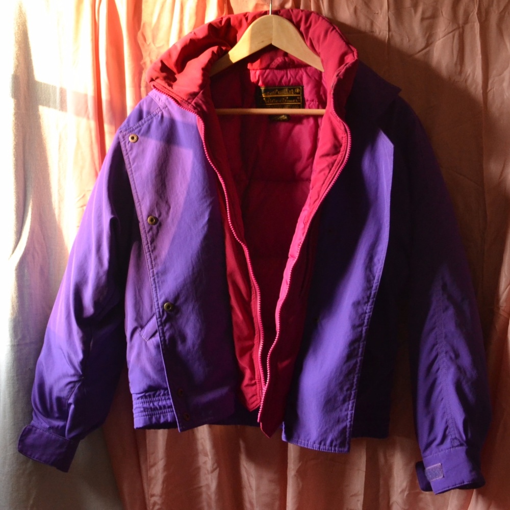 Vintage Goose Down Eddie Bauer Jacket, S - Picture 1 of 8