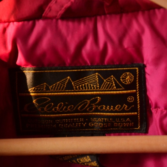 Vintage Goose Down Eddie Bauer Jacket, S - Picture 2 of 8