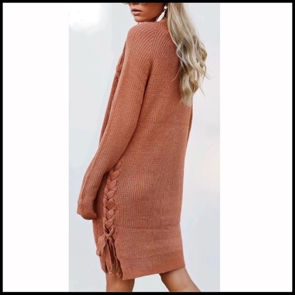 Braid Embellished Sweater Tunic - Picture 3 of 3