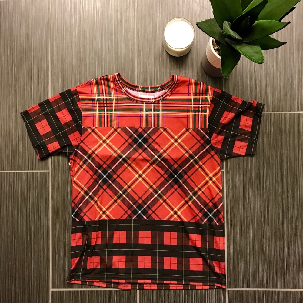 Elwood Flannel Print Tee