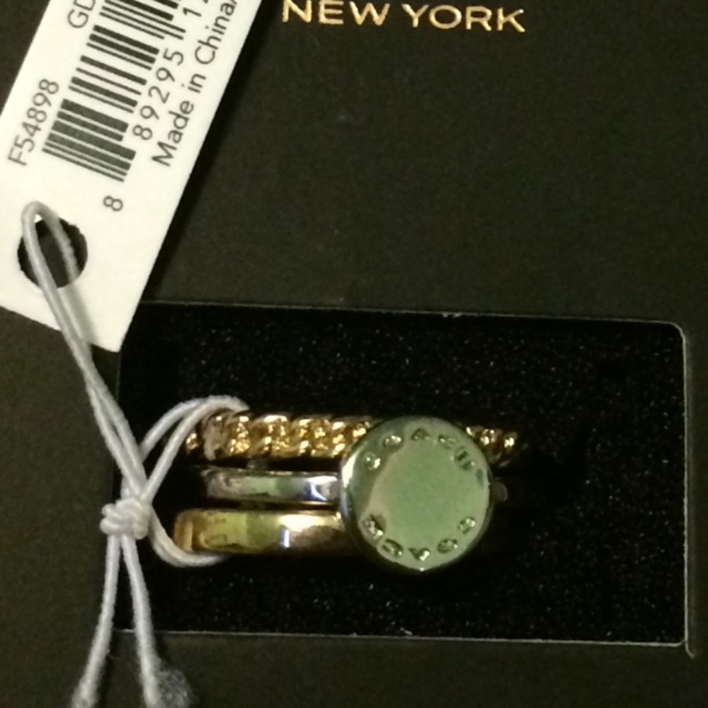 Coach stackable ring set - Picture 2 of 3