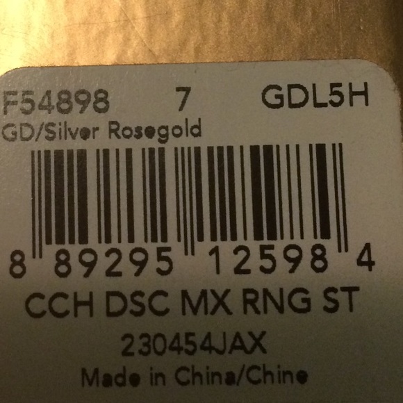 Coach stackable ring set - Picture 3 of 3