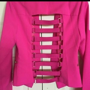 Sexy pink blazer