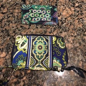 Vera Bradley wristlet and ID holder