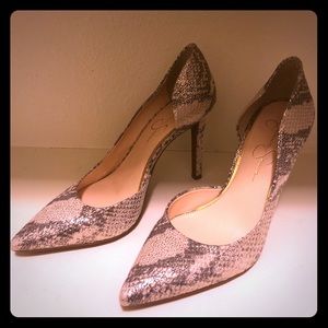 Tan/Cream Jessica Simpson Heels