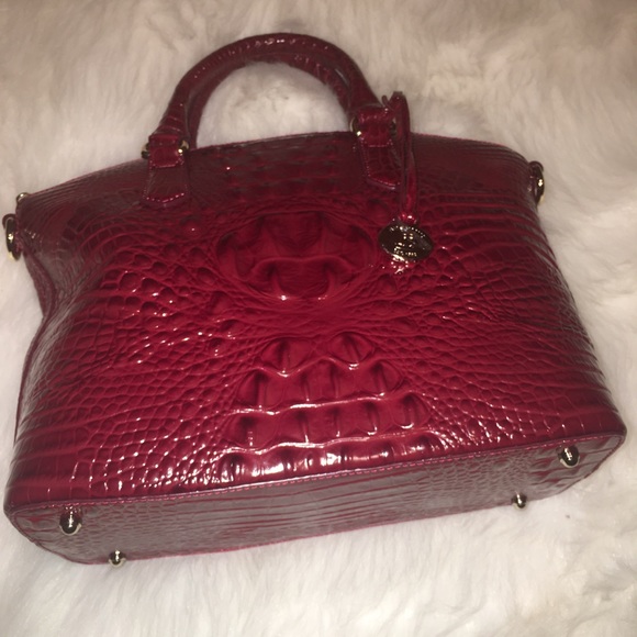 Brahmin Satchel, Gorgeous red color NWT - Picture 2 of 5