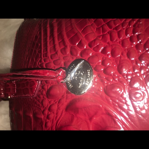 Brahmin Satchel, Gorgeous red color NWT - Picture 4 of 5