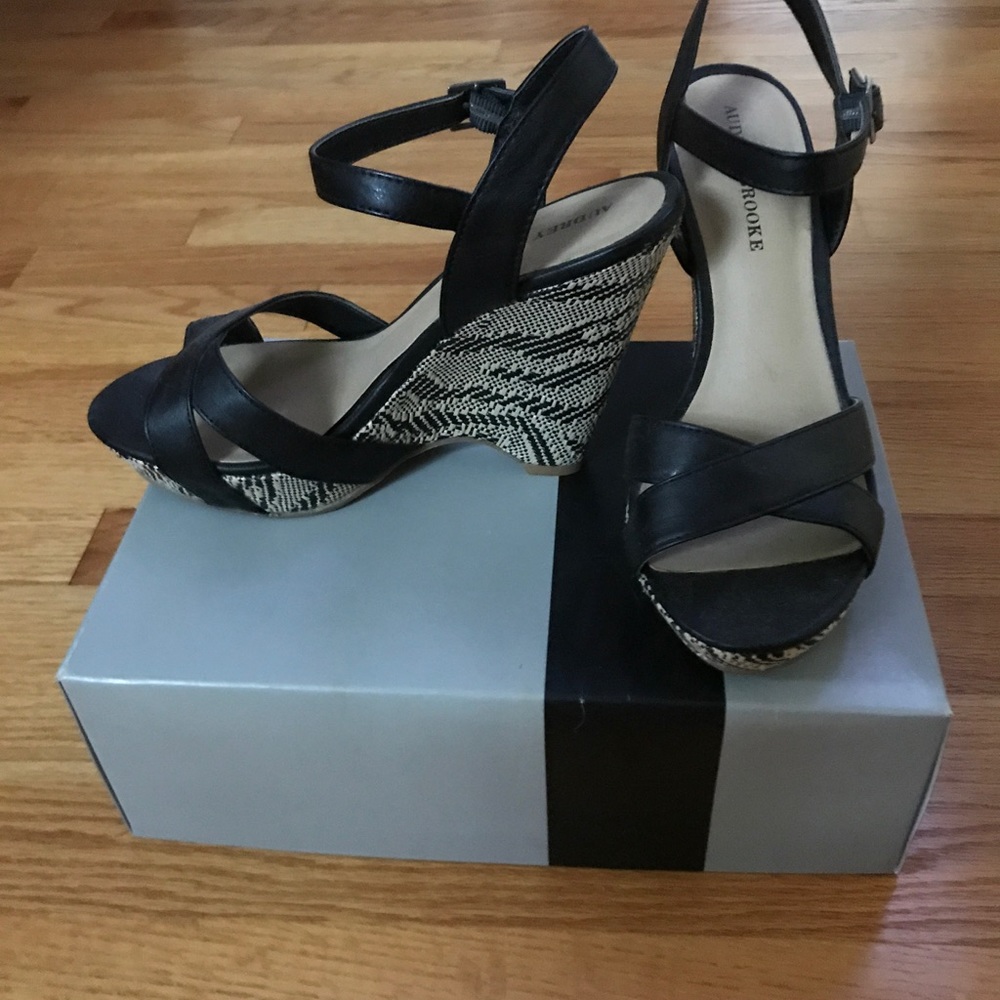 Ashley Brooke Black Sandals