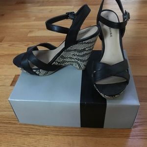 Ashley Brooke Black Sandals