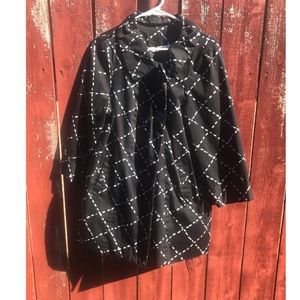 Black Zoe D Coat