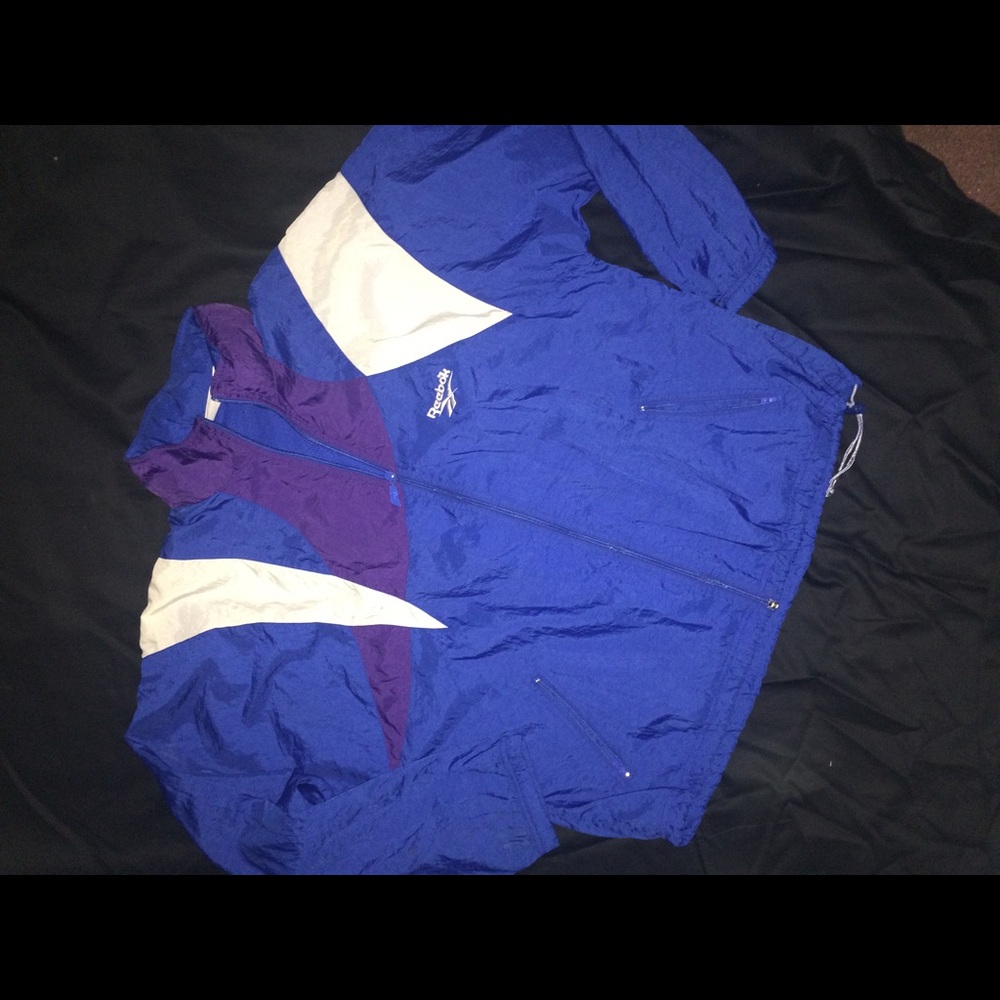 Reebok windbreaker jacket with Hoodie