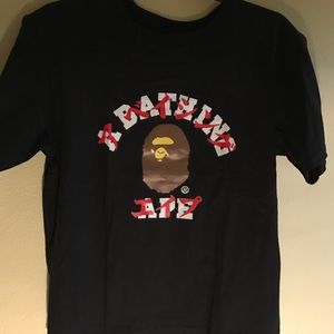 Bathing ape katanaka college tee