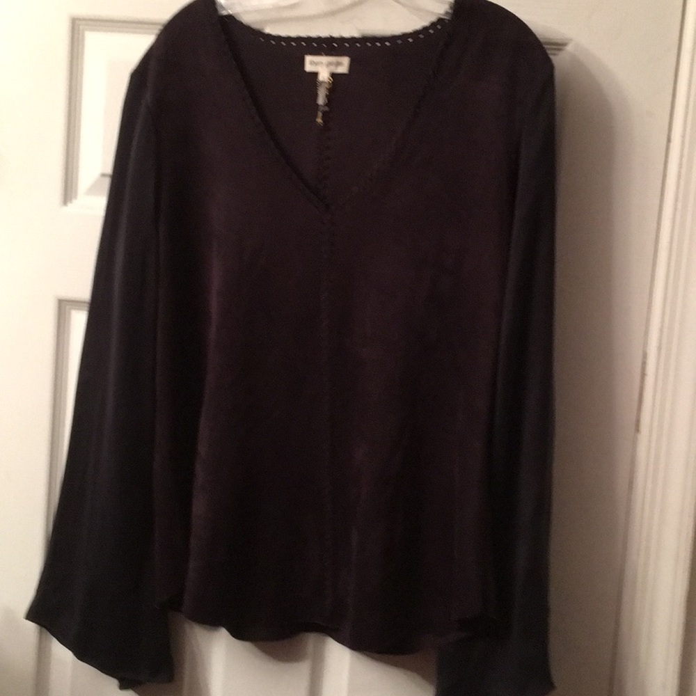Liberty Garden faux suede top