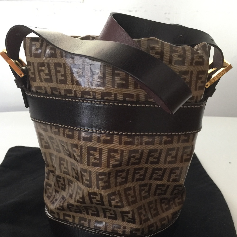 Authentic Fendi bucket bag