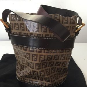 Authentic Fendi bucket bag