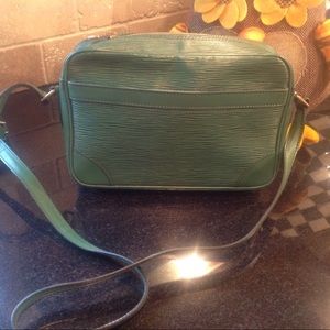 Vintage authentic Louis Vuitton Epi Trocadero