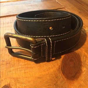 Banana Republic mens leather belt