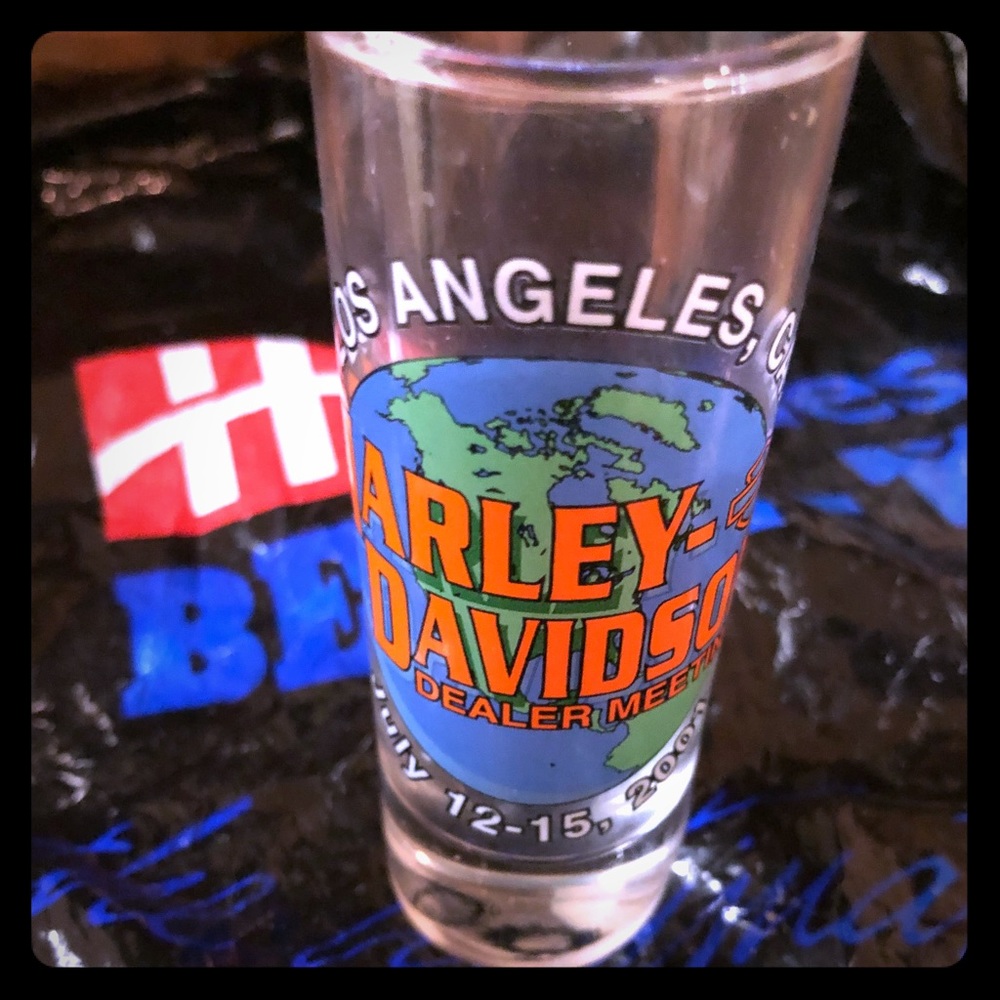 Dealer only Harley-Davidson shot glass