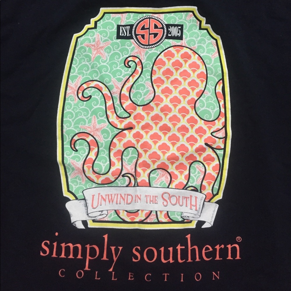 Navy blue simply southern