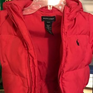 Ralph Lauren girls puffer coat