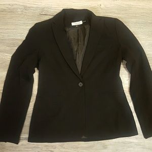 Calvin Klein black blazer size 2p