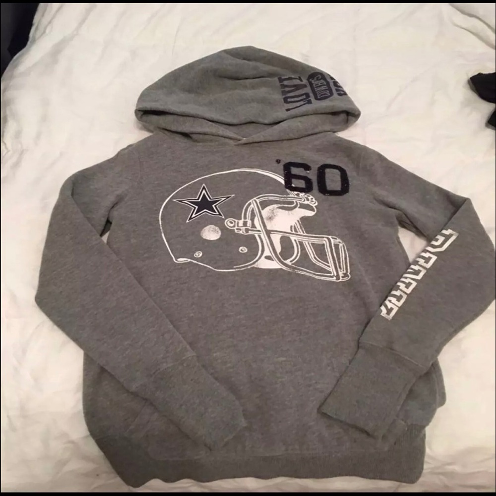 PINK Cowboys Hoodie, Medium.