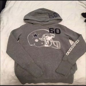 PINK Cowboys Hoodie, Medium.