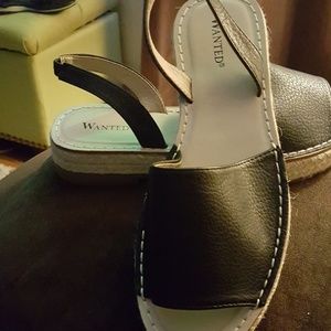 Wanted sandals flats