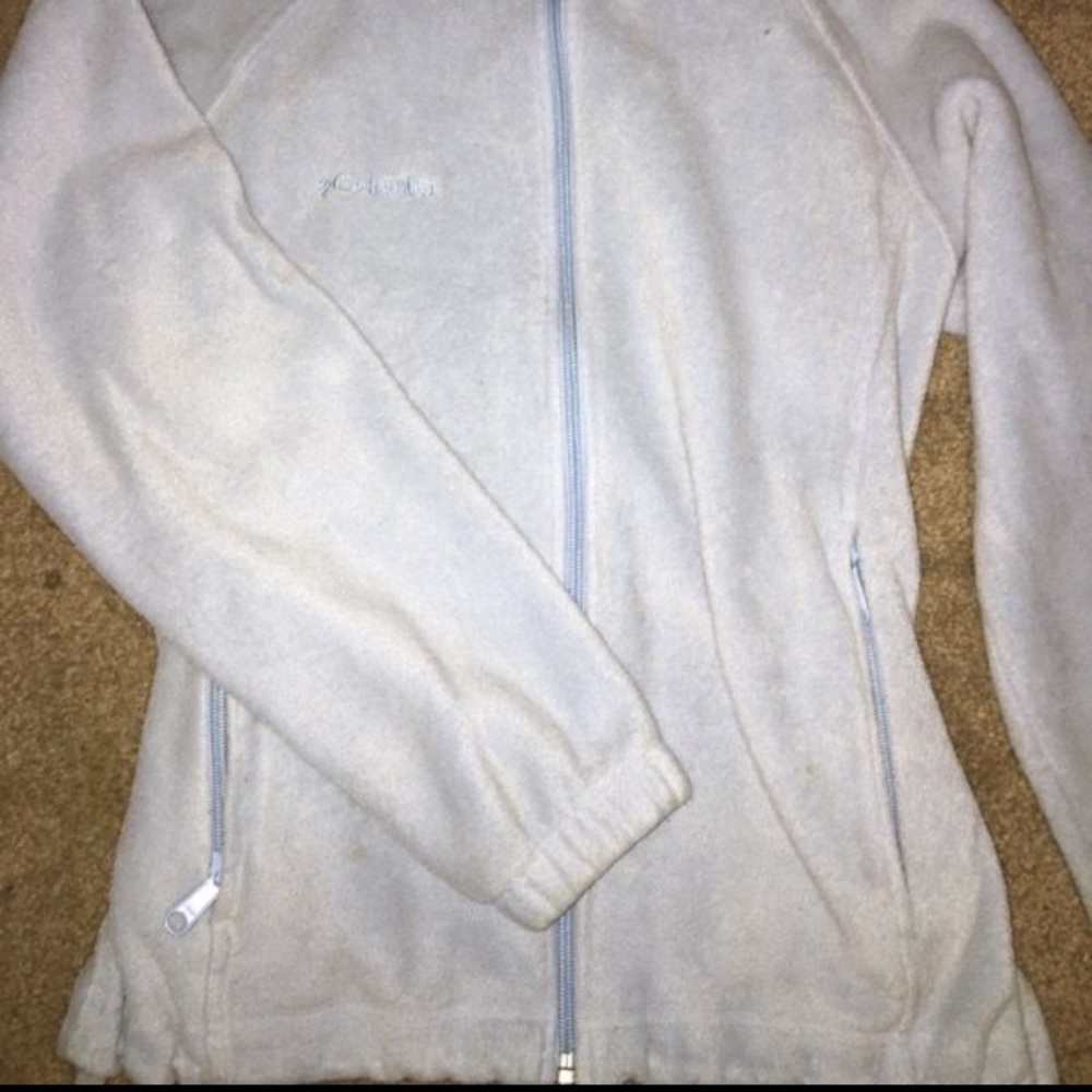 Light blue Columbia fleece