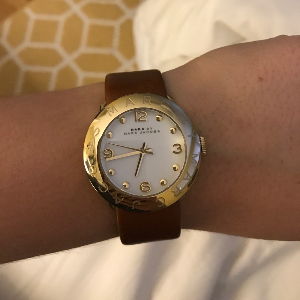 Marc Jacobs Leather Watch