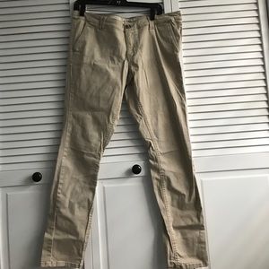 Tan khaki pants