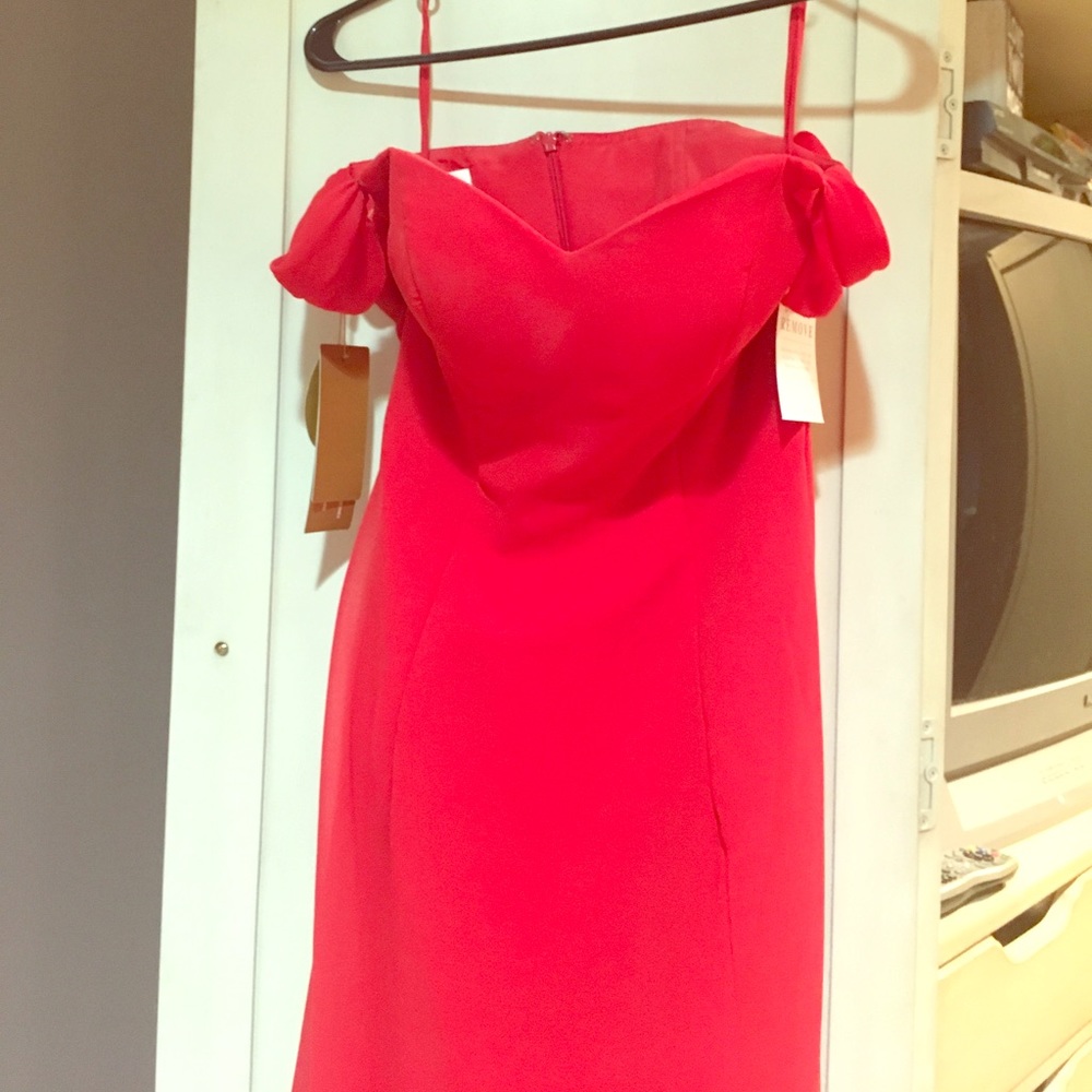 Red dress