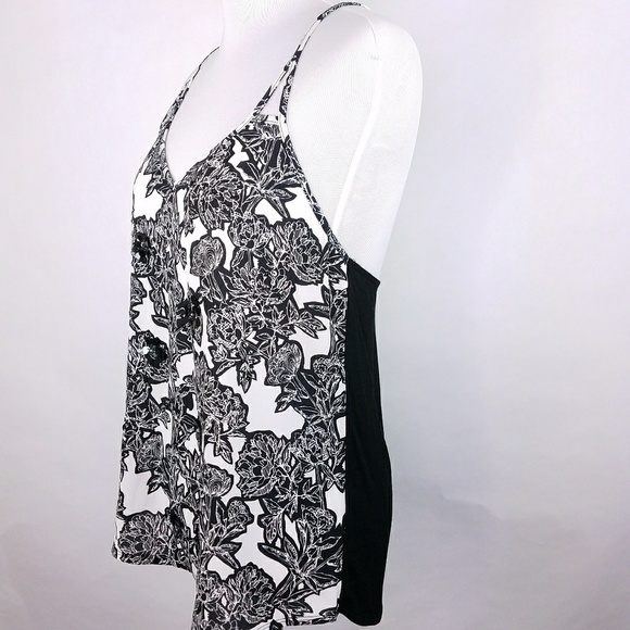 Express Floral Sequin Tank Size XS - Picture 3 of 4