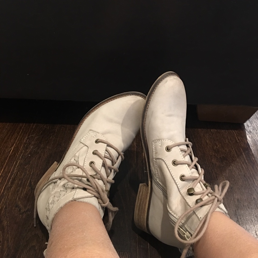 Aldo Leather Ankle Boots