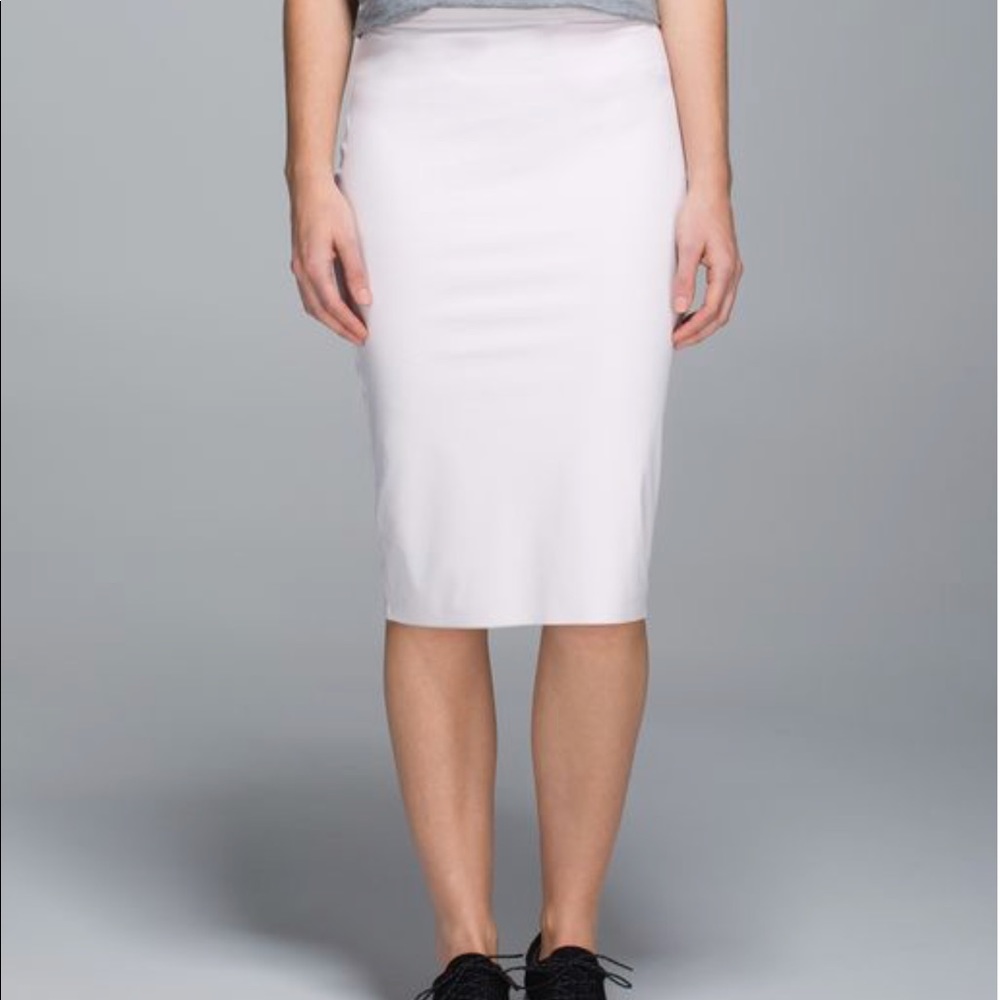 Lululemon twice as nice skirt neutral blush