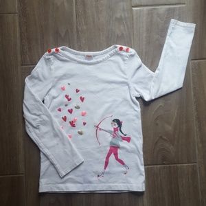 Gymboree Heart Bow & Arrow Long Sleeve