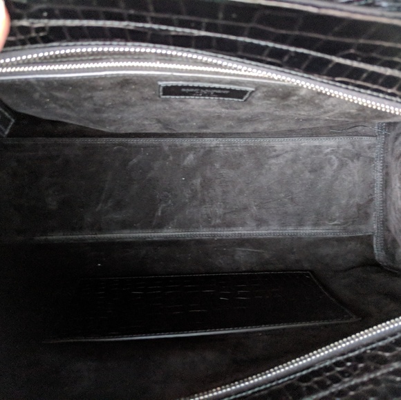 SOLD! Saint Laurent Medium Gauche Rive Cabas Bag - Picture 5 of 6