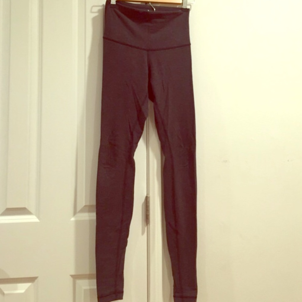 Lululemon Cotton High Waisted Wunder Unders