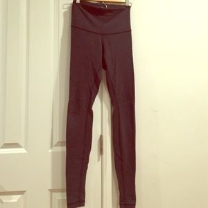 Lululemon Cotton High Waisted Wunder Unders