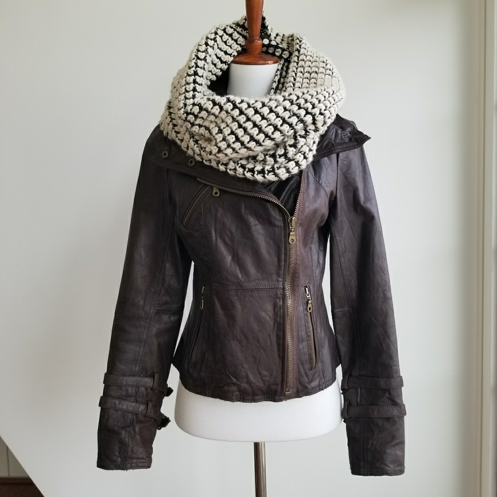 DKNY Leather Jacket