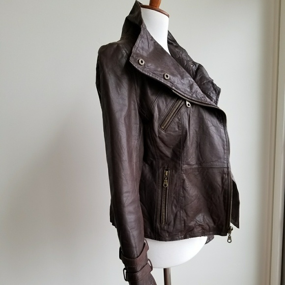 DKNY Leather Jacket - Picture 7 of 7