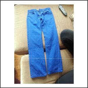 Blue slim levis jeans pants is brand new