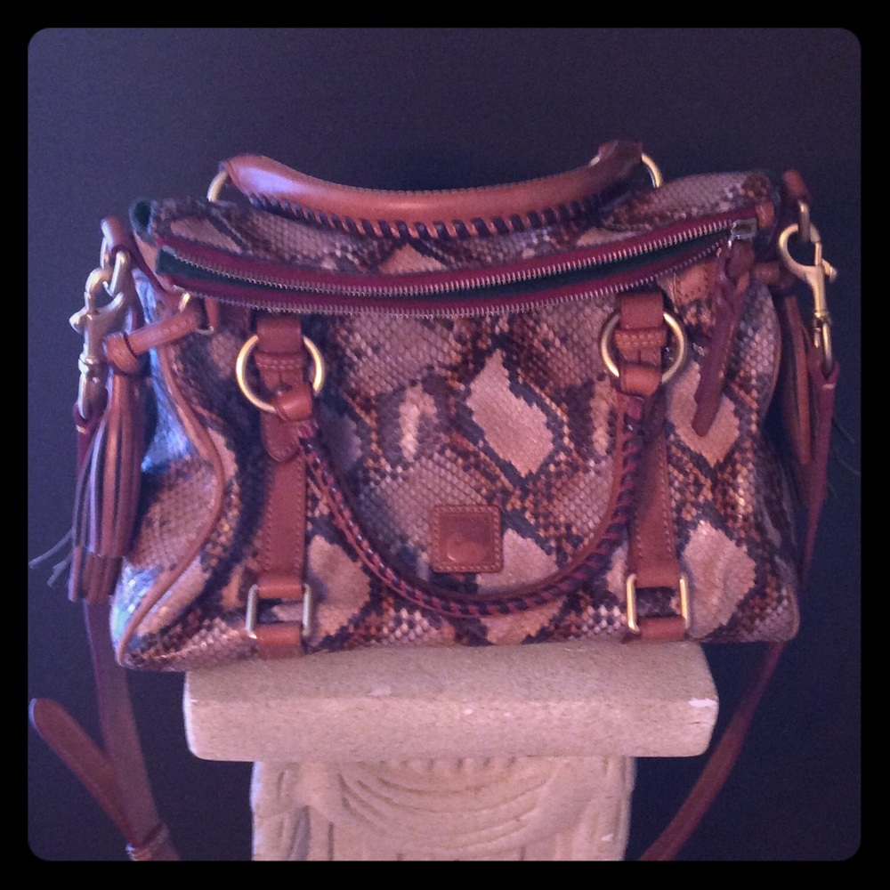Dooney and Bourke Python Bag