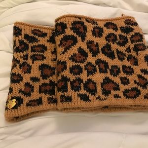 Betsey Johnson Leopard Scarf