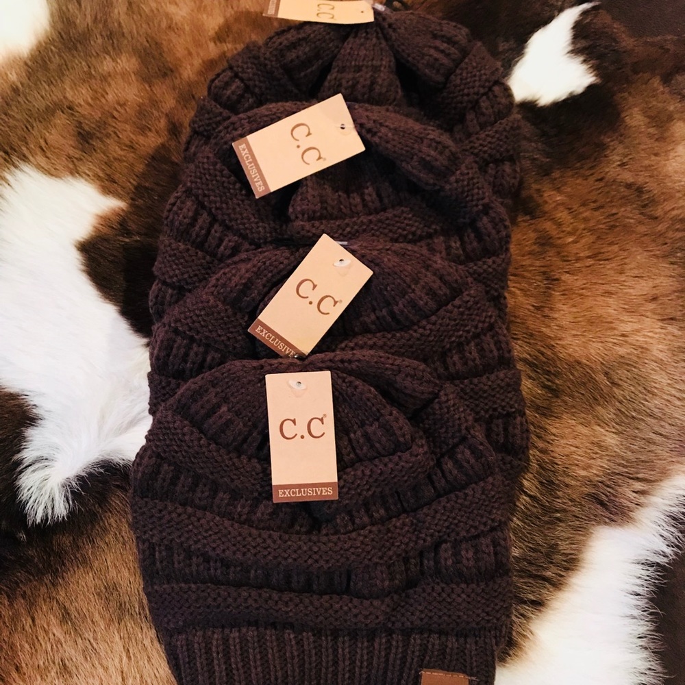 CC Beanies colors as shown are what Is available