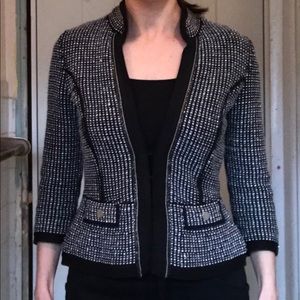 Black House White Market Tweed Jacket