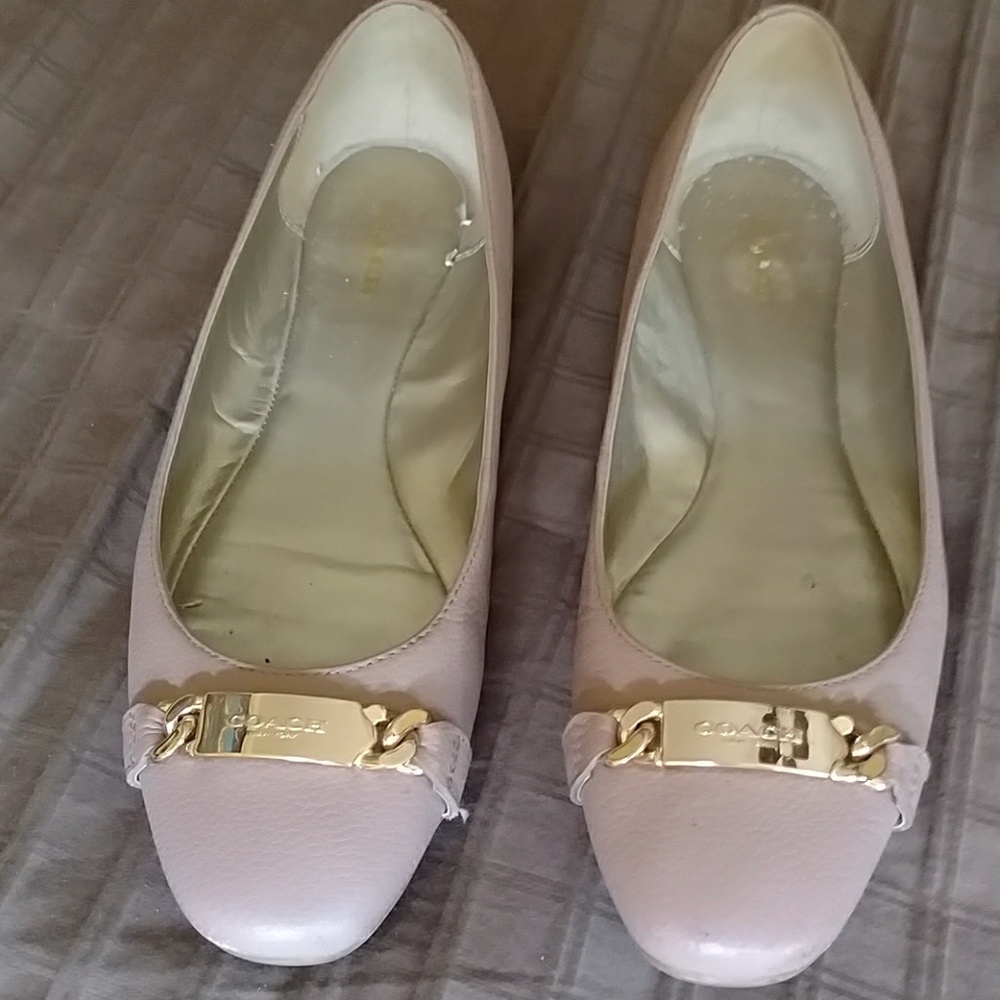 Coach Blush Flats