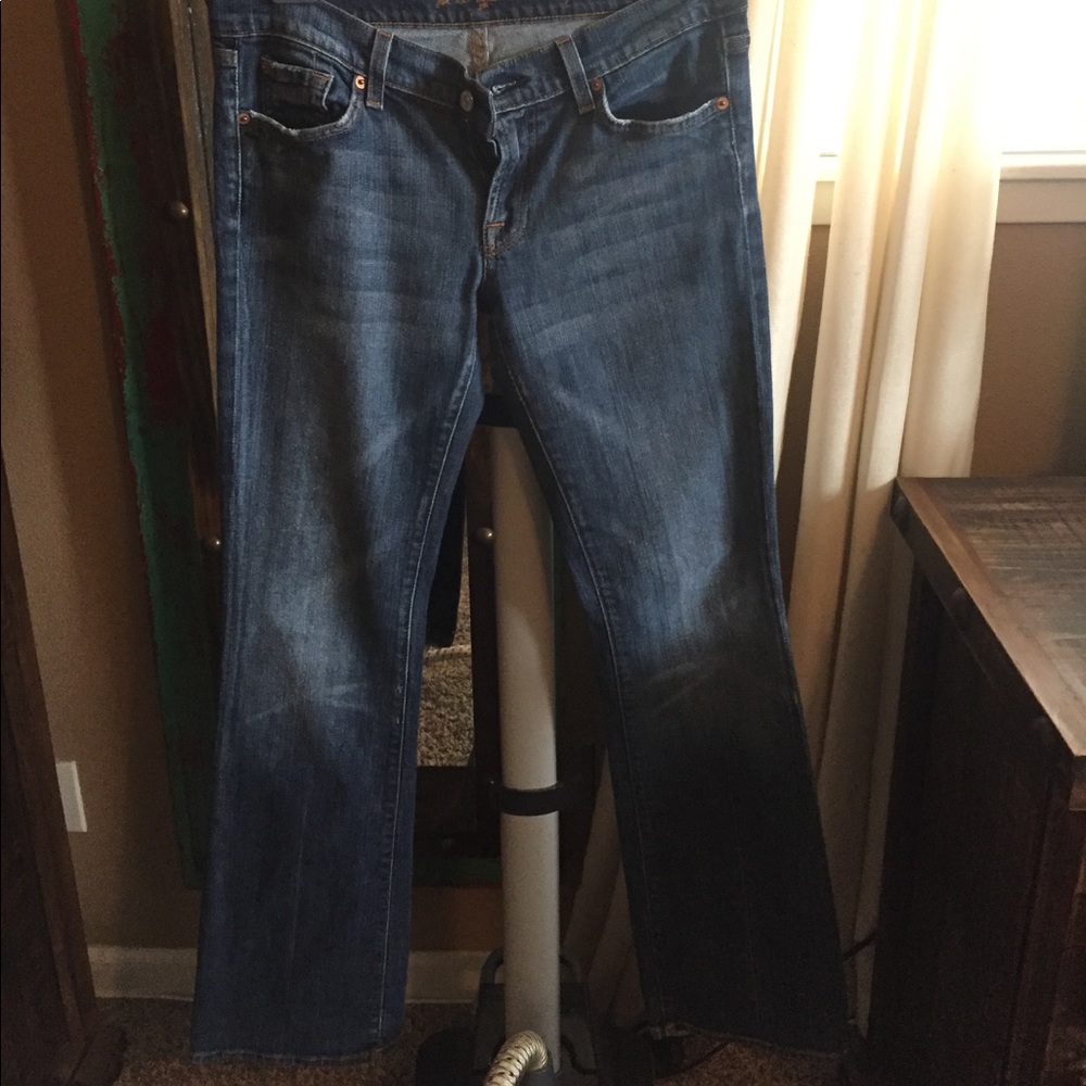 7 FAMK flare jeans